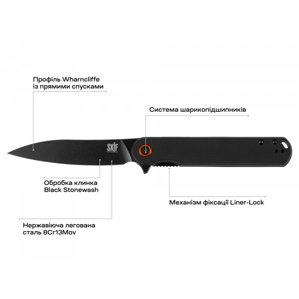 Нож Skif Townee Jr BSW Black