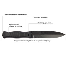 Нож Skif Knives Neptune BSW Black