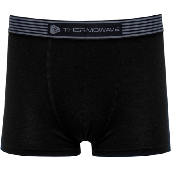 Труси Thermowave Merino Life Trunks. S. Чорний