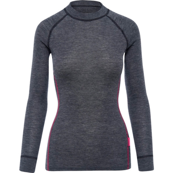 Термосвітер Thermowave Merino Warm Active Woman. L. Сірий