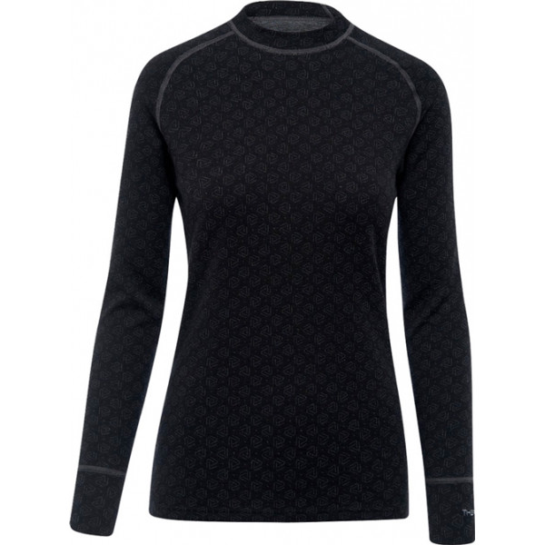 Термосвитер Thermowave Extreme Long-Sleeve Woman. M. Black