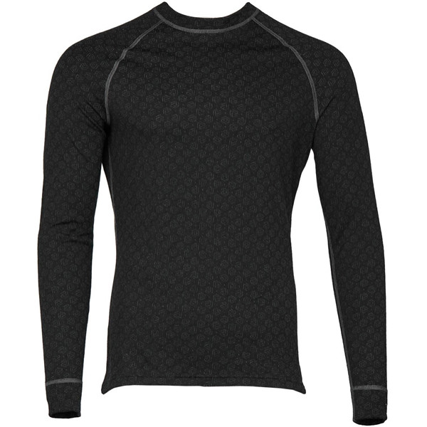 Термосвітер Thermowave Merino Xtreme Long-Sleeve. 3XL. Чорний