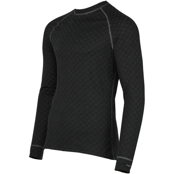 Термосвітер Thermowave Merino Xtreme Long-Sleeve. 3XL. Чорний