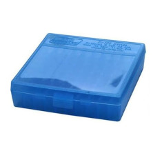 Коробка для патронов MTM кал. 45 ACP; 10мм Auto; 40 S&W. Количество - 100 шт. Цвет - голубой