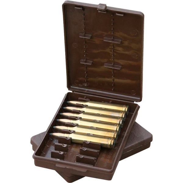 Коробка MTM Ammo Wallet на 9 патронов кал. 308 Win; 30-06. Цвет - коричневый