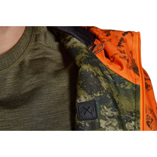 Куртка Seeland Vintage InVis 50 Зеленый/Оранжевый