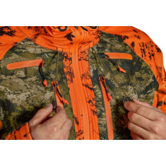 Куртка Seeland Vintage InVis 56 Зеленый/Оранжевый