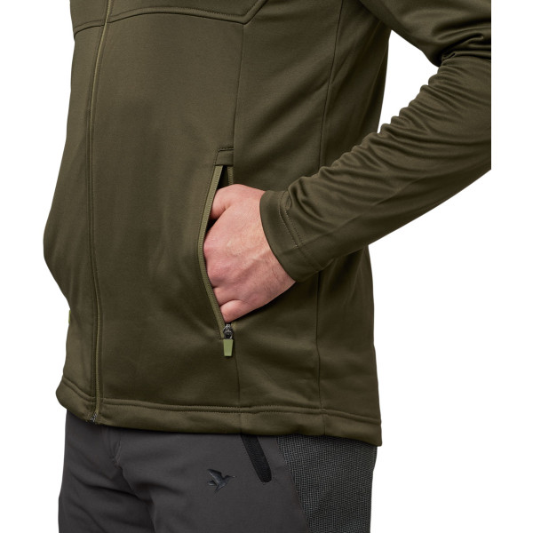 Кофта Seeland Elliot fleece M Зеленый