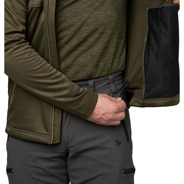Кофта Seeland Elliot fleece M Зеленый