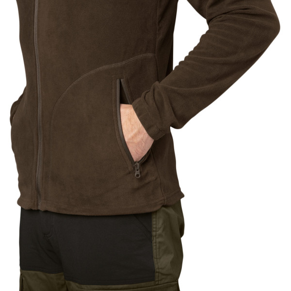 Кофта Seeland Benjamin fleece M Тёмно-коричневый