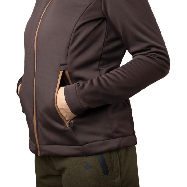 Кофта Seeland Emily fleece L Коричневый