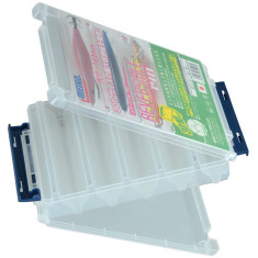 Коробка Meiho Reversible 140 205x145x40mm к:clear