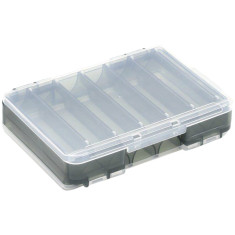 Коробка Meiho Reversible D-86 140x104x32mm к:прозорий