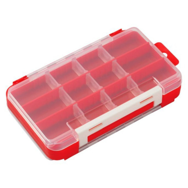 Коробка Meiho RUN GUN CASE 3010W-1 clear / red Коробка Meiho RUN GUN CASE 3010W-1 clear / red