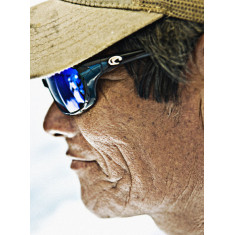 Очки Costa Del Mar Harpoon Black Blue Mirror 580 GLS