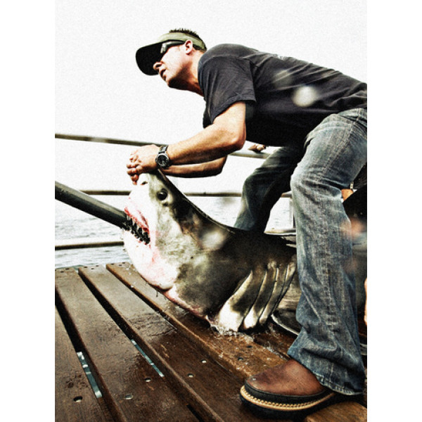 Очки Costa Del Mar Fisch Black Silver 580 GLS