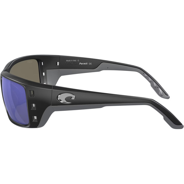 Очки Costa Del Mar Permit Matte Black Blue Mirror 580G