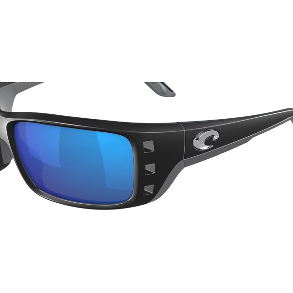 Очки Costa Del Mar Permit Matte Black Blue Mirror 580G