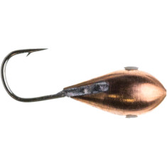 Мормишка вольфрамова Lewit Точена Ø3.0мм/0.37г к:мідь