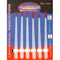 Кивок Lewit Лавсановый 80мм 0.12мм (мормышка Ø2.0-2.15мм) (2шт/уп)