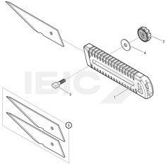 Змінні леза DaiichiSeiko MC Knife #55 (2 шт/уп)