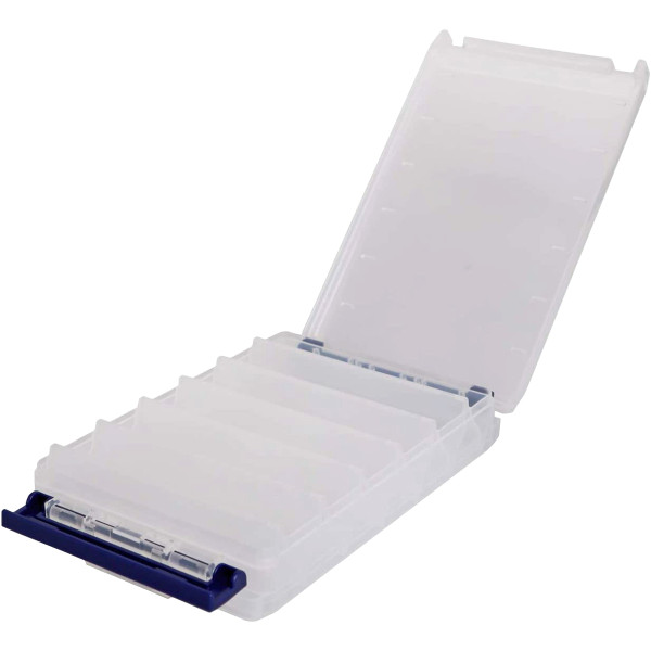 Коробка Meiho Reversible 120 200х126х36mm к:clear