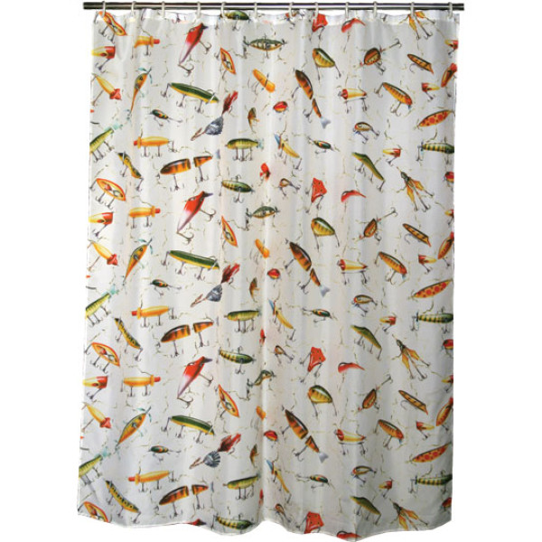 Штора для душу Riversedge Lure Shower Curtain висота 2.15 м.