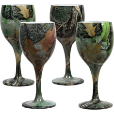 Набір келихів Riversedge для вина Camo Wine Glasses листя