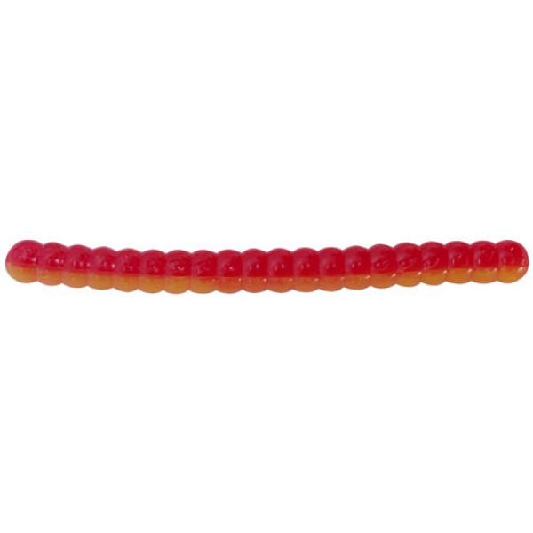 Силікон Big Bite Baits Trout Worm 2" Red/Yellow 10 шт.