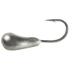 Мормишка вольфрамова Shark Ламаний башмак 0.3g 2.5mm гачок D18 к:срібло