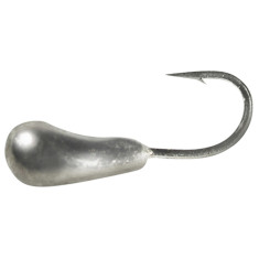 Мормишка вольфрамова Shark Ламаний башмак 0.45g 3.0mm гачок D16 к:срібло