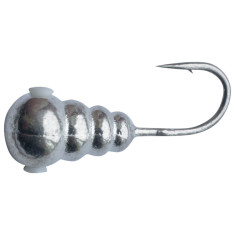 Мормишка вольфрамова Shark Личинка 0.68g 4.0mm гачок D16 к:срібло