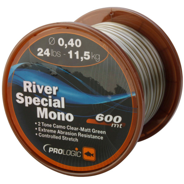 Волосінь Prologic River Special Mono 600m 15lbs 7.1 kg 0.30 mm Camo