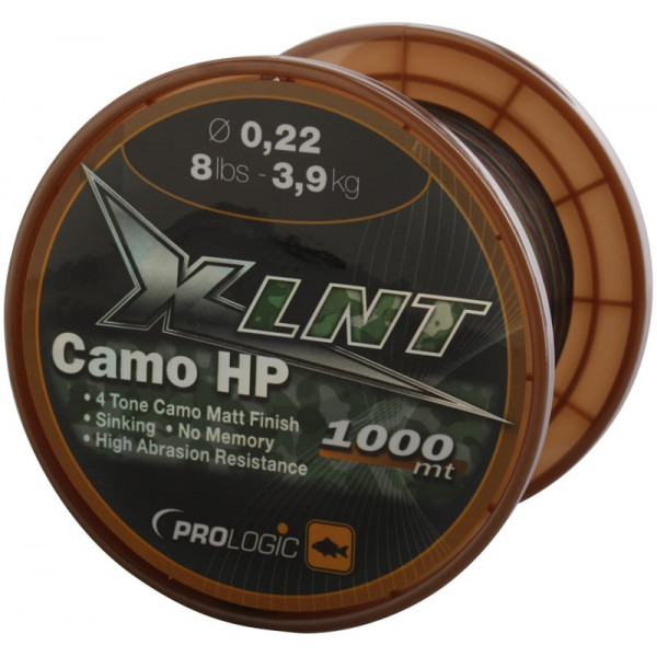 Line Prologic XLNT HP 1000m 08lbs 3.9kg 0.22mm Camo