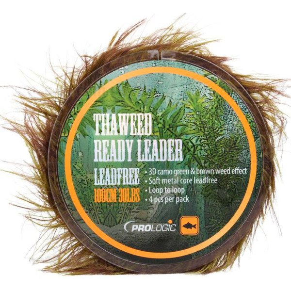 Лидкор Prologic ThaWeed Ready Leader 75cm 40lbs NL 4pcs