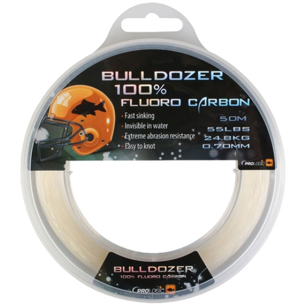 Флюорокарбон Prologic Bulldozer 50m 20lbs 9.9kg 0.40mm