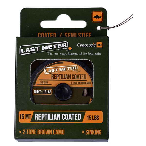 Поводковый материал Prologic Reptilian Coated 15m 35lbs