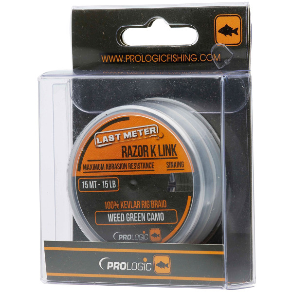 Поводковый материал Prologic Razor K Link 15m 20lbs