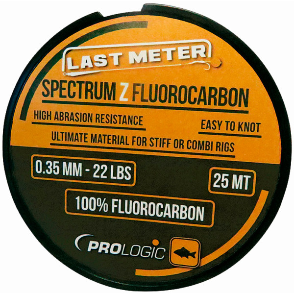Флюорокарбон Prologic Spectrum Z Fluorocarbon 25m 0.35mm 22lb