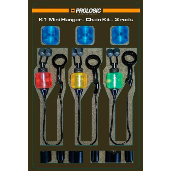 Набір свінгерів Prologic K1 Mini Hanger - Chain Kits 3 rod red/yellow/green/blue Набір свінгерів Prologic K1 Mini Hanger - Chain Kits 3 rod red/yellow/green/blue