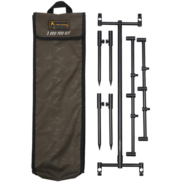 Род-под Prologic Avenger Rod Pod Kits & Carrycase 3 rod