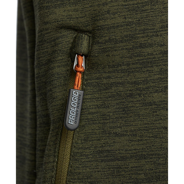 Реглан Prologic Tech fleece XL ц:green melange