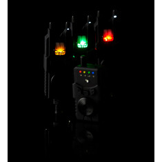 Набір сигналізаторів Prologic Custom SMX MKII Bite Alarms Set 3+1 red/green/yellow Набір сигналізаторів Prologic Custom SMX MKII Bite Alarms Set 3+1 red/green/yellow