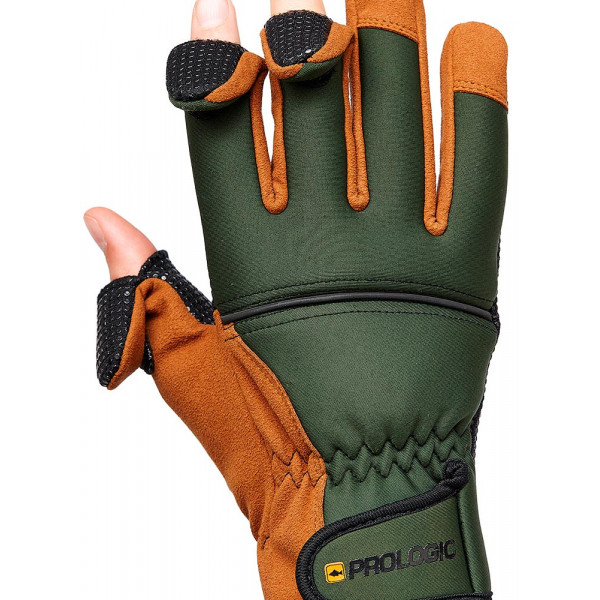 Перчатки Prologic Neoprene Grip Glove M Green/Black