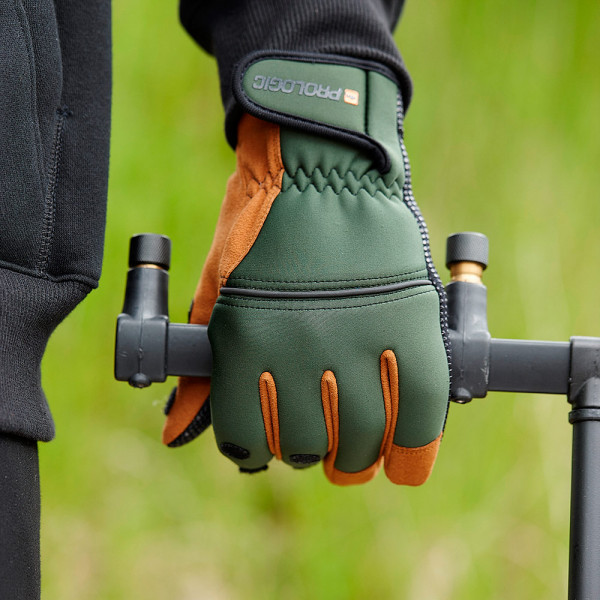 Рукавиці Prologic Neoprene Grip Glove M Green/Black