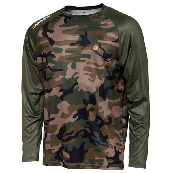 Реглан Prologic UV Camo Long Sleeve T-Shirt M Camo/Green