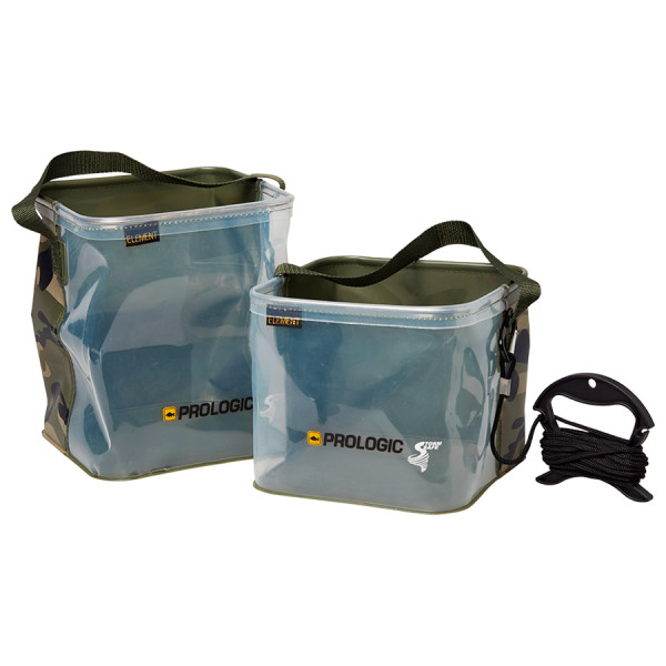 Відро Prologic Element Trans-Camo Rig/Water Bucket Large 11L