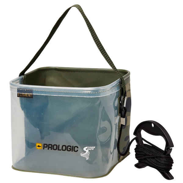 Відро Prologic Element Trans-Camo Rig/Water Bucket Medium 7.9L