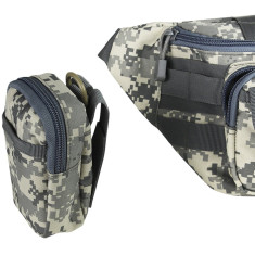 Сумка на пояс Prox Digital Waist Bag 37x10x15cm к:green Сумка на пояс Prox Digital Waist Bag 37x10x15cm к:green