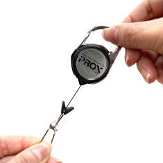 Ретривер Prox Carabiner Pin On Reel ц:серебро